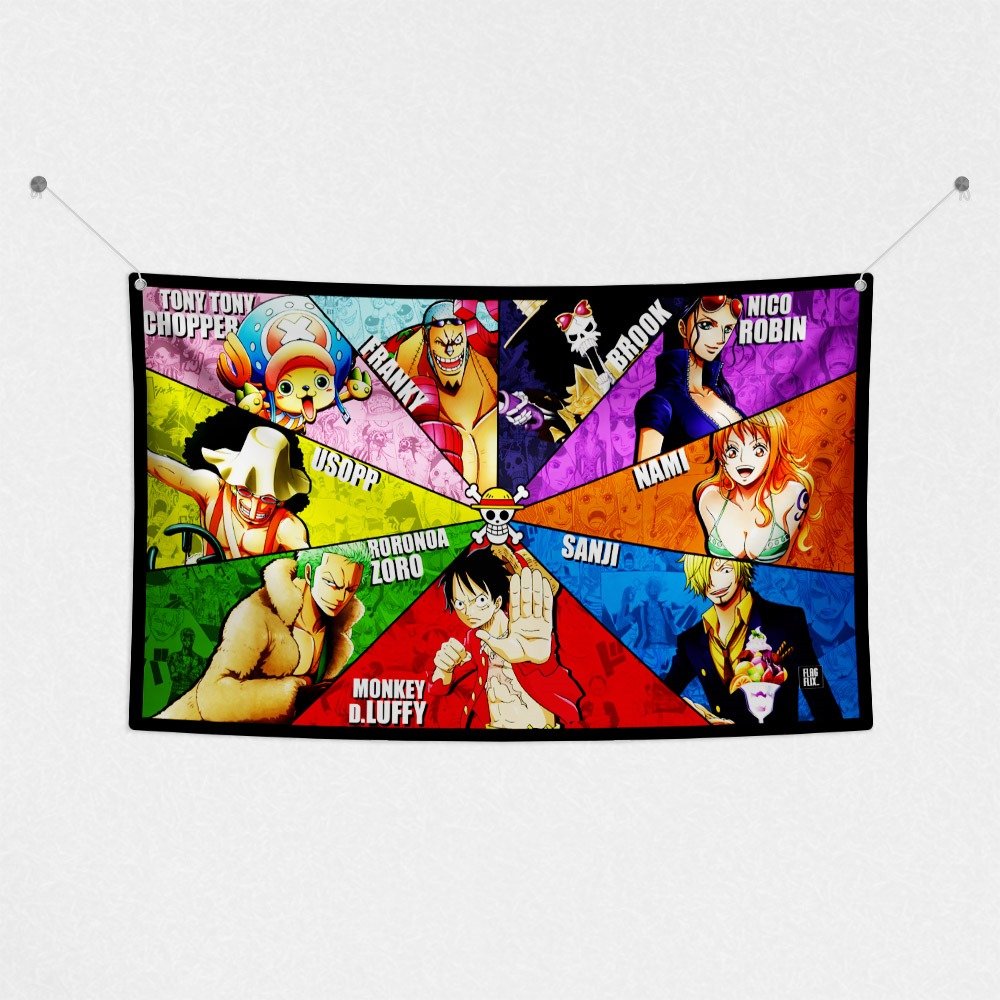 One Piece Squad Flag – rugsxflags.com