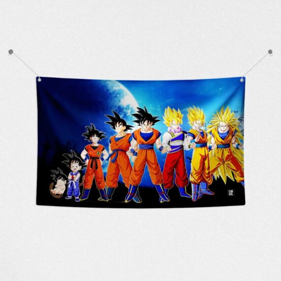 Goku Transformation Flag