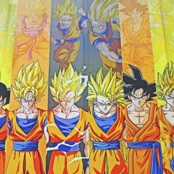 Goku Aesthetic Transformation Flag
