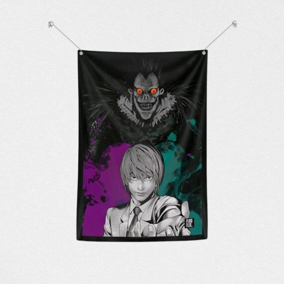Light x Ryuk Death Note Flag