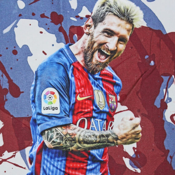 Lionel Messi Flag