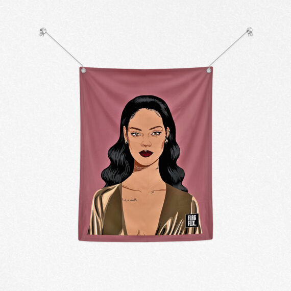 Rihanna Art Flag