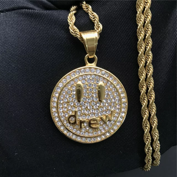 DREW Iced Out Pendant
