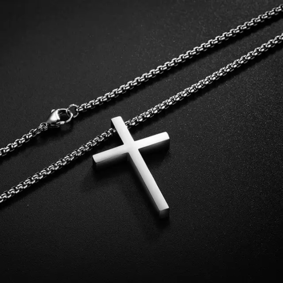 Jesus Cross Stainless Steel Pendant